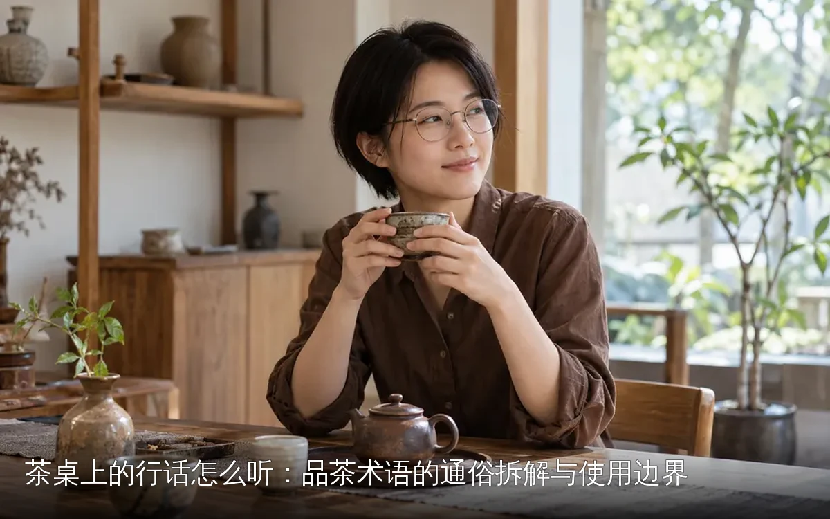 茶桌上的行话怎么听:品茶术语的通俗拆解与使用边界