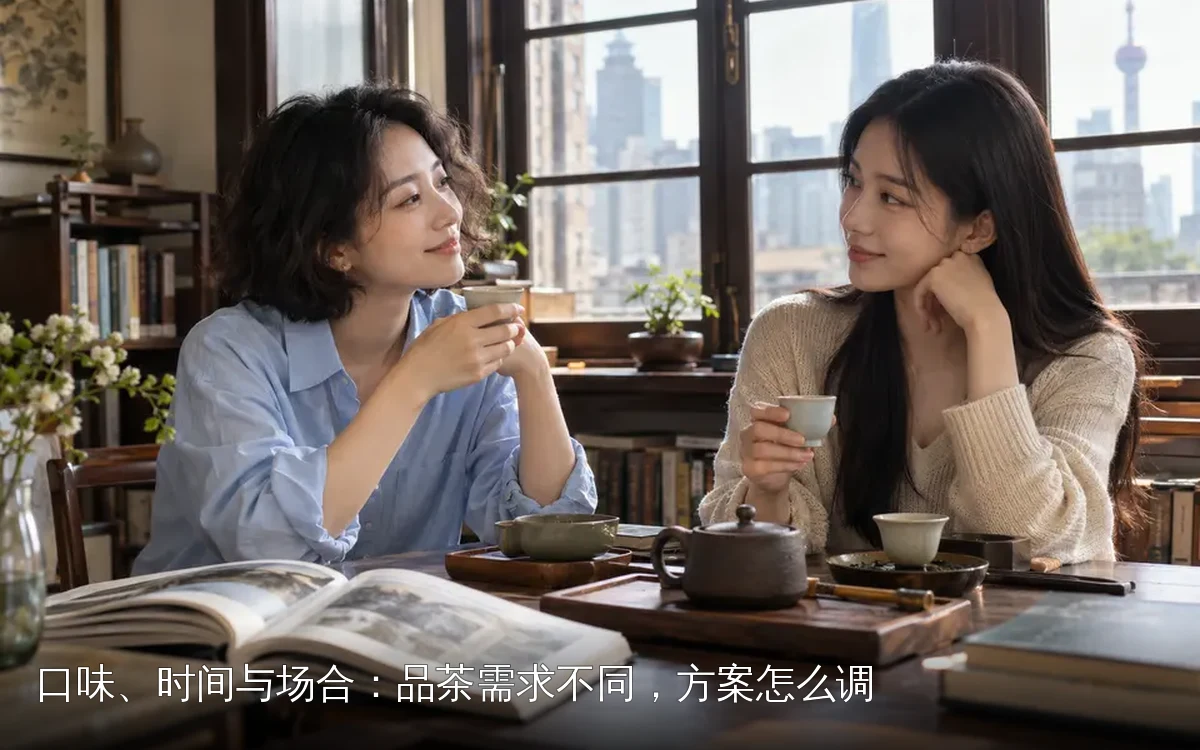 口味、时间与场合:品茶需求不同,方案怎么调